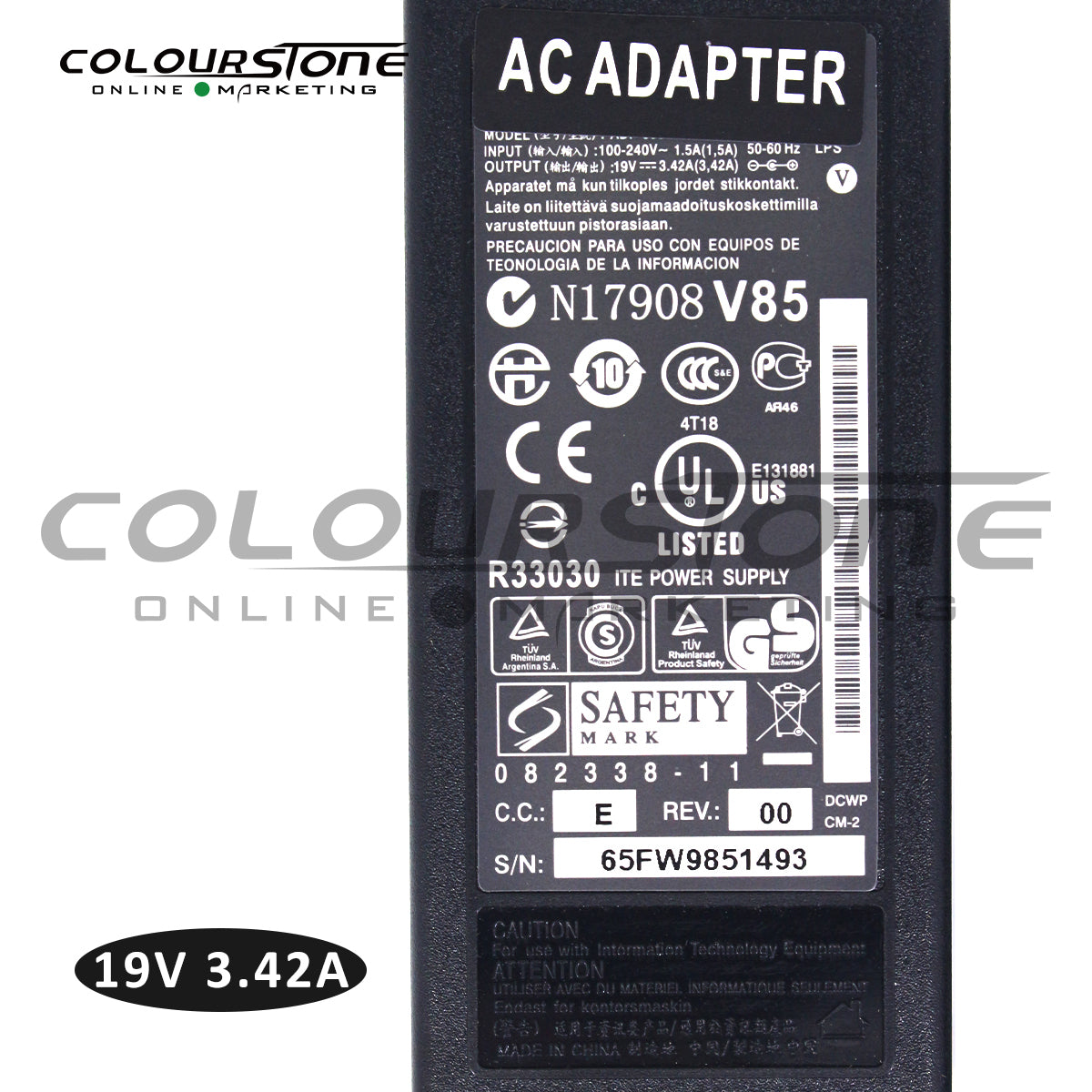 65W Laptop Adapter 19V 3.42A 5.5x1.7mm — image 4