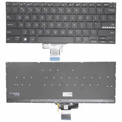 US Laptop Keyboard for Pro14 X3400PA M3400QA K6400Z M6400R M3401Q K3401 K3400P X3401 Easy to replace — image 1