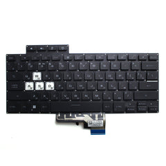 Replacement Laptop Keyboard for Air FX516 FX516P FX516PR FX516PM FA516 Black Keyboard with Backlit in US Layout — image 1