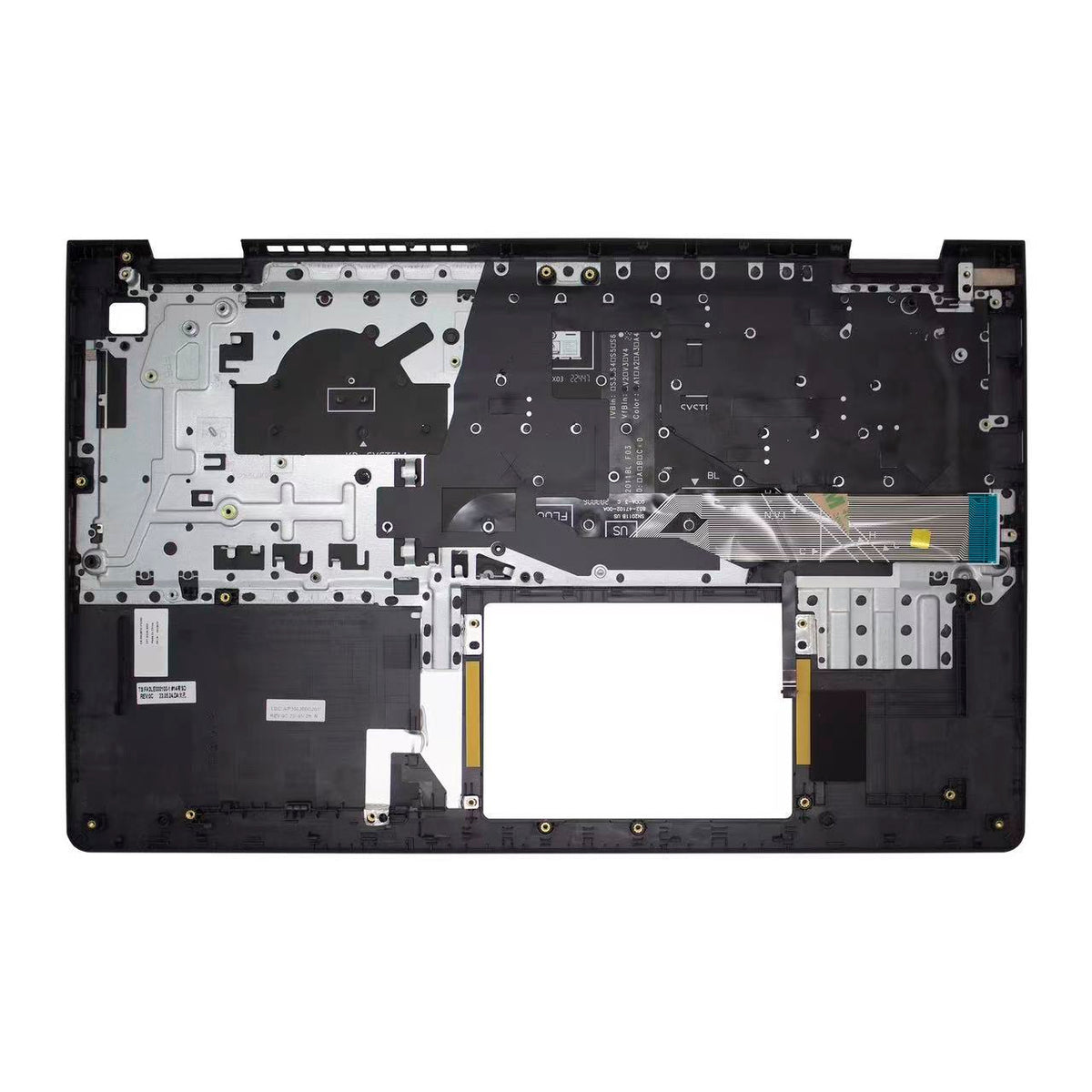 3510 3511 3515 C Shell Laptop Palmrest 09CJN3 US Layout ABS Material Black — image 3