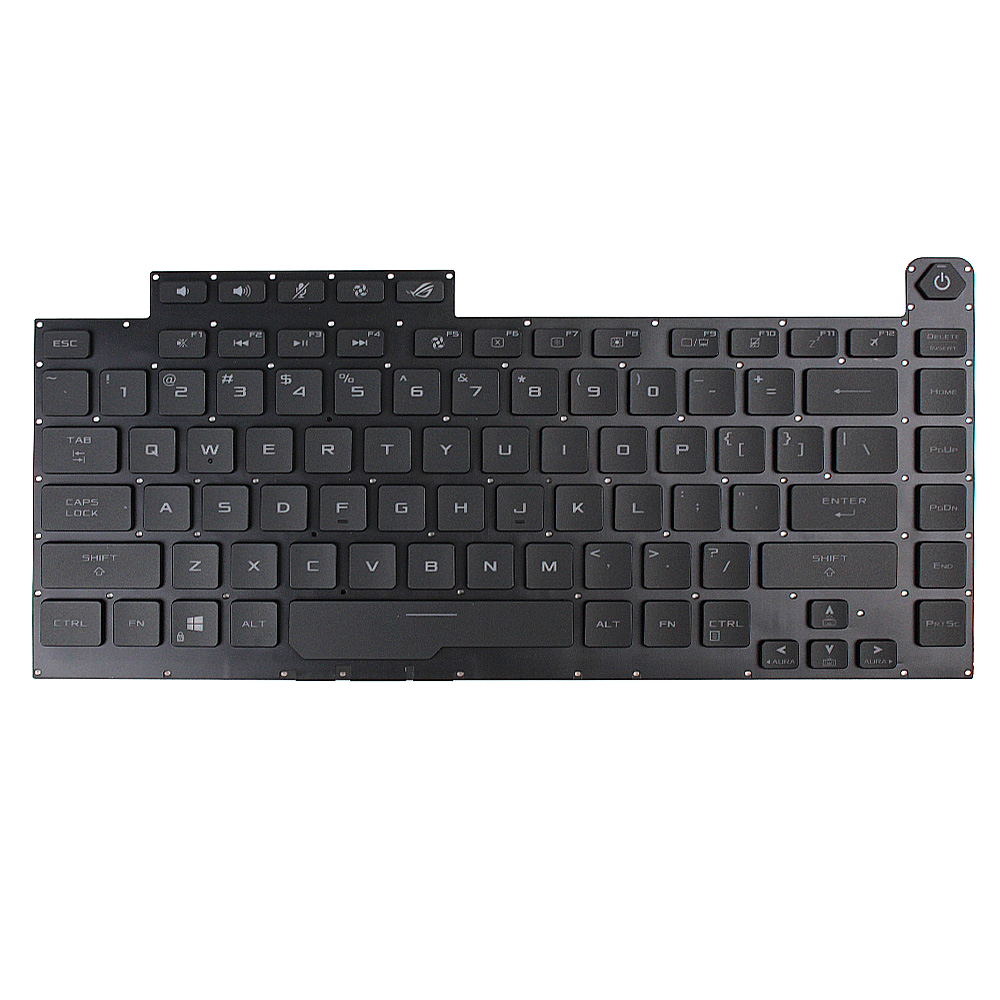 Replacement Laptop Keyboard for G531G G531GT G15 G512 G512LV G512LW Black Notebook Keyboard Per-key with RGB Backlit — image 1