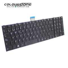 C850 Laptop Spanish Keyboard Replacement for C850 C855D C850D C855 C870 C870D C875 C875D Notebook SP Layout Black Plastic — image 4