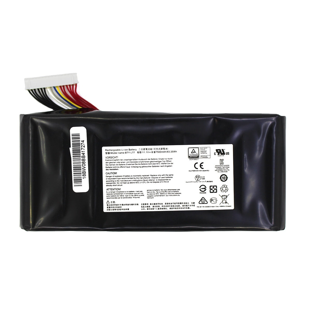 BTY-L77 Laptop Battery — image 1