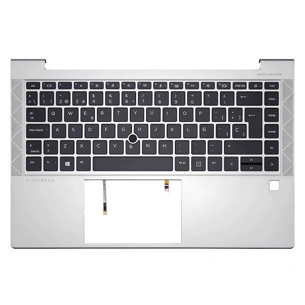 830 Laptop Palmrest with Keyboard