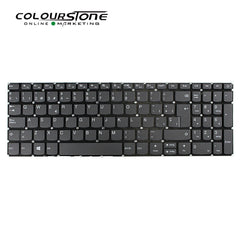 320-15 Replacement Spanish Laptop Keyboard Compatible 320-15 15.6" Internal Keyboard Black Plastic 180-Day — image 2