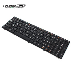 Replacement Backlit Laptop Keyboard Multimedia Keys RU Layout Black for G580 G580A G585 Z580 Z585 — image 3