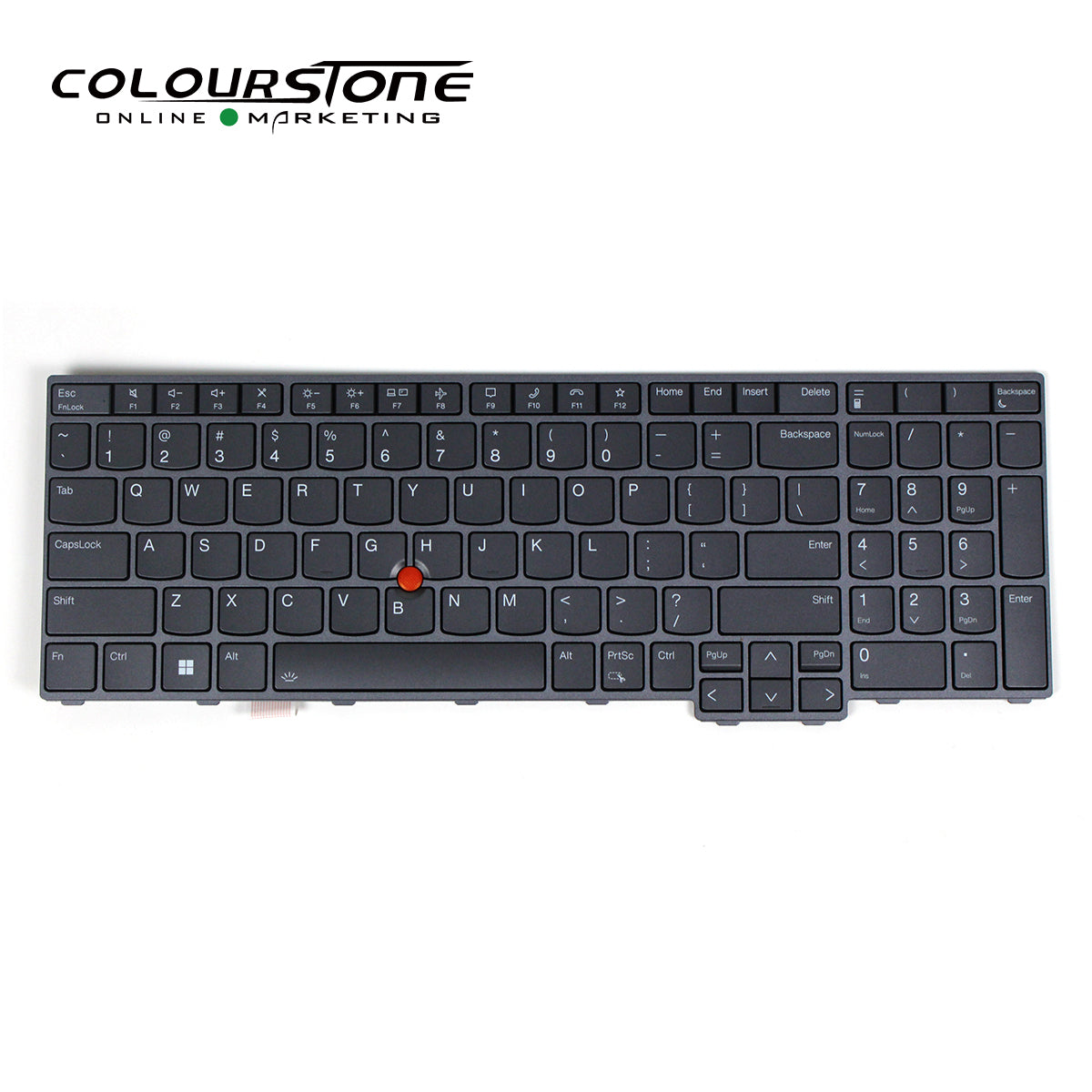 T16 US Layout Black Plastic Laptop Keyboard for T16 Gen 1 P16S Gen 1 L15 Gen 3 Backlit — image 2