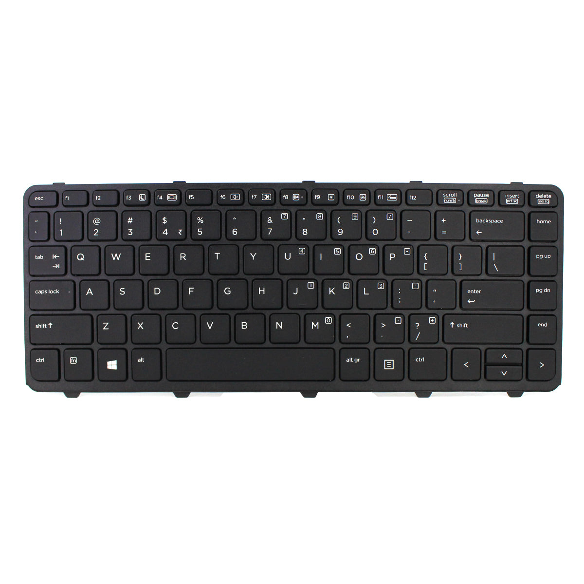 US Backlit Black Keyboard Replacement for 430 G2 440 G0 440 G1 440 G2 445 G1 G2 640 G1 645 G1 — image 1