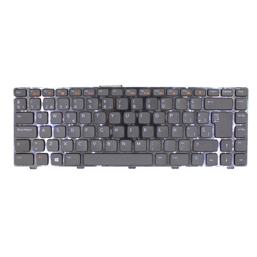 N4110 Spanish Layout Laptop Keyboard for 14 N4050 14R 5420 N4110 15 N5040 N5050 Notebook Keyboard SP Version — image 1