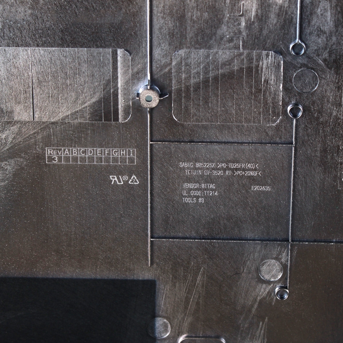 V5460 Black Laptop Bottom Case — image 4