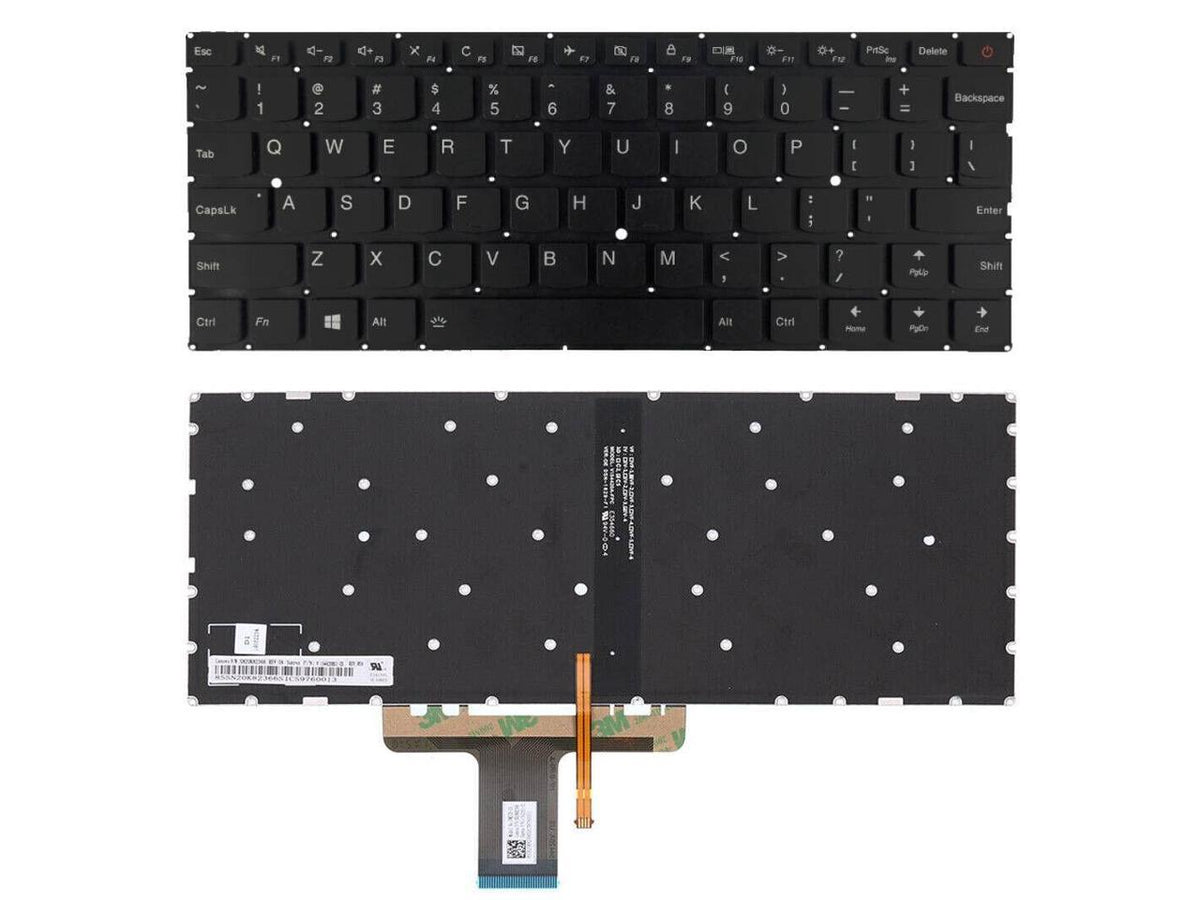 710S-13IKB/710S-13ISK Air 13 Pro SN20K82338 US Black Backlit Full Waterproof Laptop Keyboard — image 3