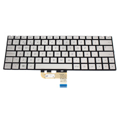 UX333 SP Layout Laptop Keyboard Replacement for UX333 UX333FA UX333FN Sliver Spanish Notebook Keyboard — image 1