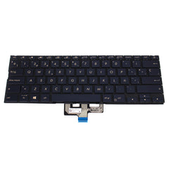 Replacement Laptop Keyboard for 14 UX433 UX433FA UX433FN Deluxe14 Black Spanish Notebook Keyboard with Backlight — image 1