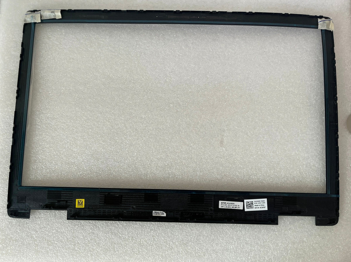 7530/7540 Laptop Screen Border Without Holes CXF8T ABS Material Black — image 2