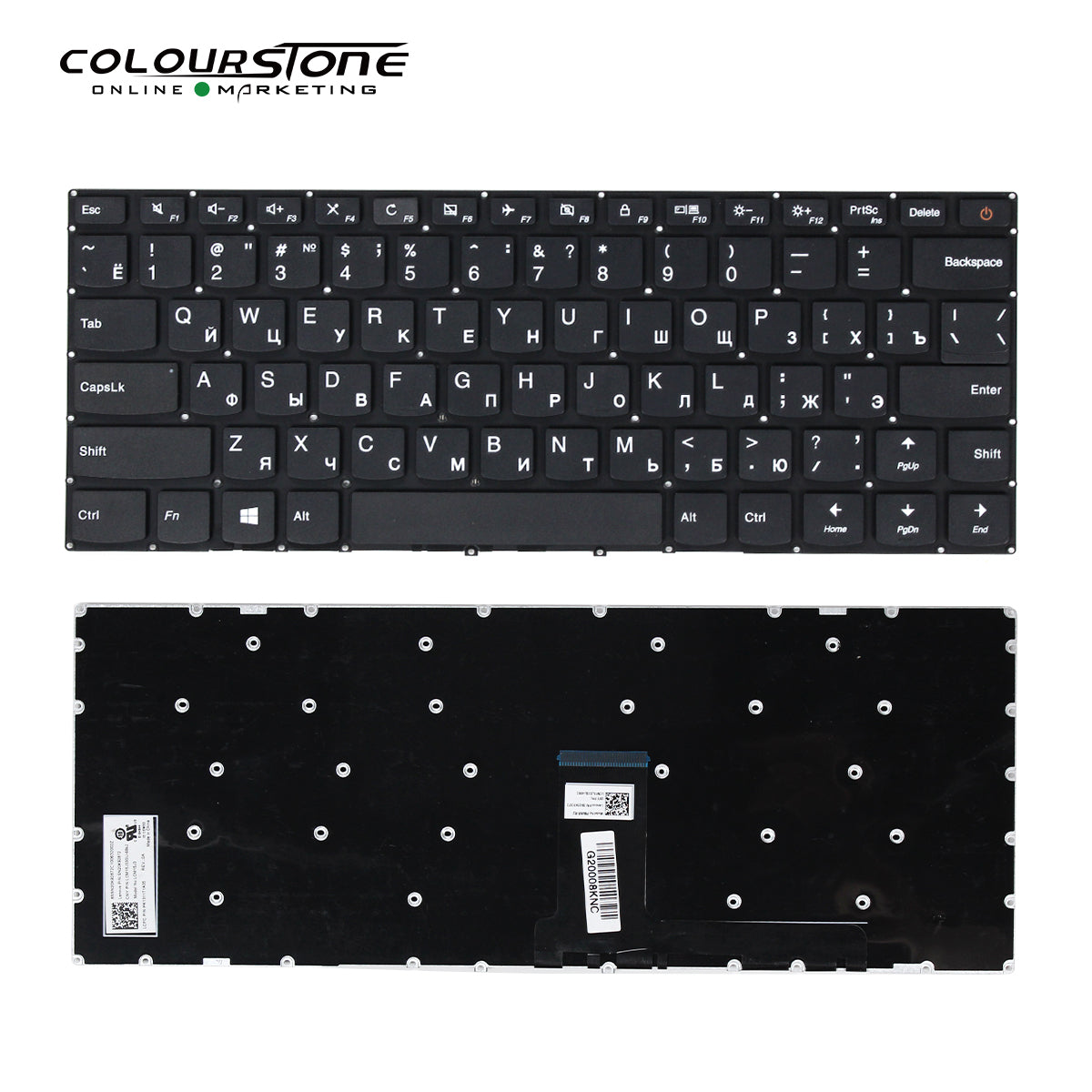Full Size Mechanical Laptop Keyboard 110-14 BR for 110-14ISK IKB 15ISK 15IKB Black — image 1