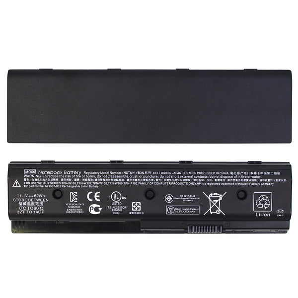 MO06 10.8V 55Wh بطارية لابتوب