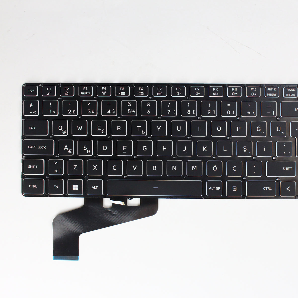 16PRO G16PRO Laptop Keyboard with backlit brand keyboard TR — image 1