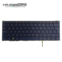 UX390 SP Layout Backlit Plastic Notebook Keyboard for 3 UX390U/UX390UA/UX390UAK Dark Blue — image 2