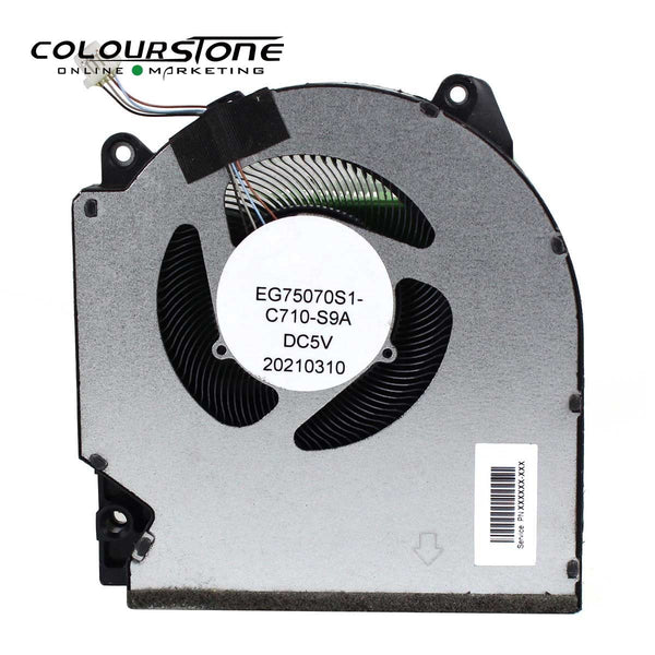 16-D / 16-E Laptop CPU/GPU Cooling Fan