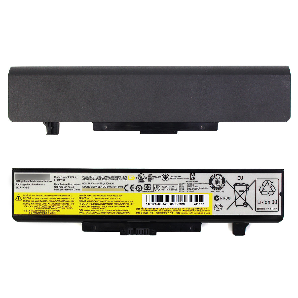 L11M6Y01 Laptop Battery 10.8V 4400mAh — image 1