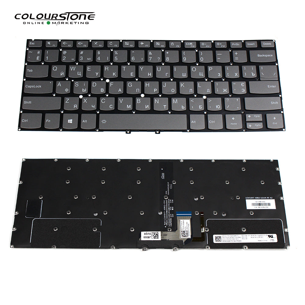7 Pro-13IKB 930-13IKB C930-13IKB Keyboard Black RU Backlit Computer Parts — image 2