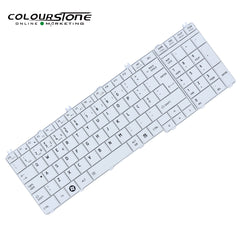 C650 PT Layout Plastic Laptop Keyboard Replacement for C650 C650D C655 C655D C660 C665 L650 White — image 4