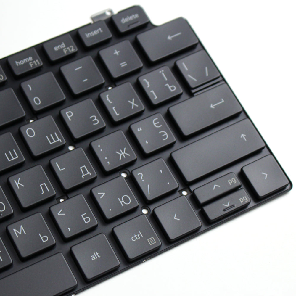 Replacement Laptop Keyboard For 7320 7310 Russian Layout Black Notebook Keyboard With Backlit — image 3