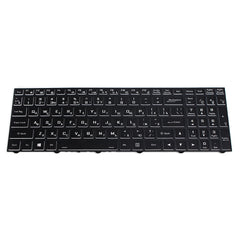 N960 Replacement Laptop Keyboard G10 GX9 GX8 TX9 TX8 Black Plastic Backlit Russian Layout — image 1