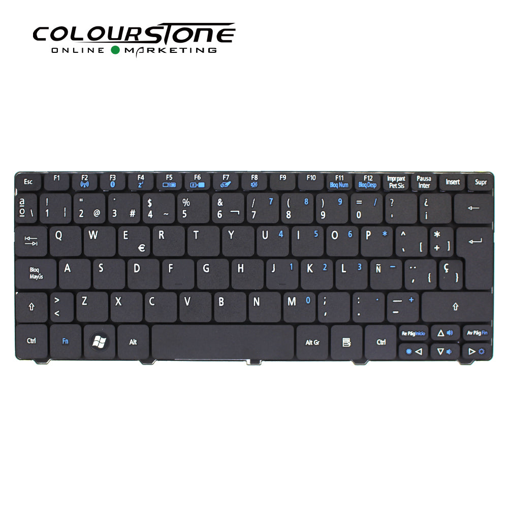 AO532H Spanish Replacement Laptop Keyboard for One 532H NAV50 SP Notebook Electronics Repair Part — image 3