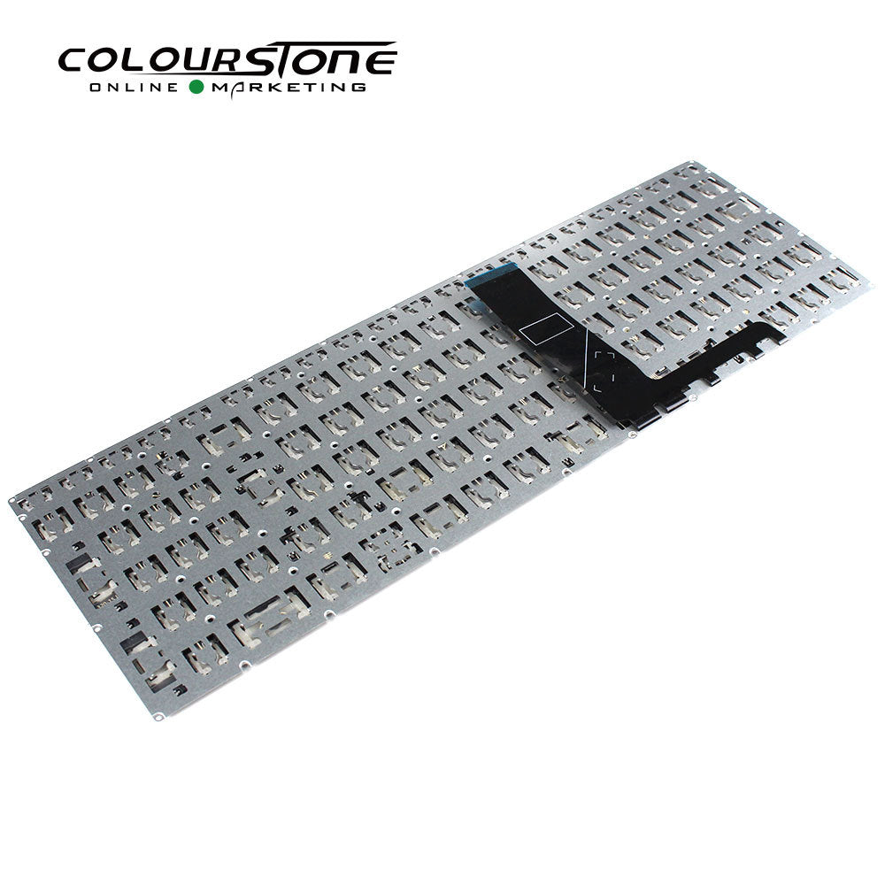 320-15 Replacement Spanish Laptop Keyboard Compatible 320-15 15.6" Internal Keyboard Black Plastic 180-Day — image 4