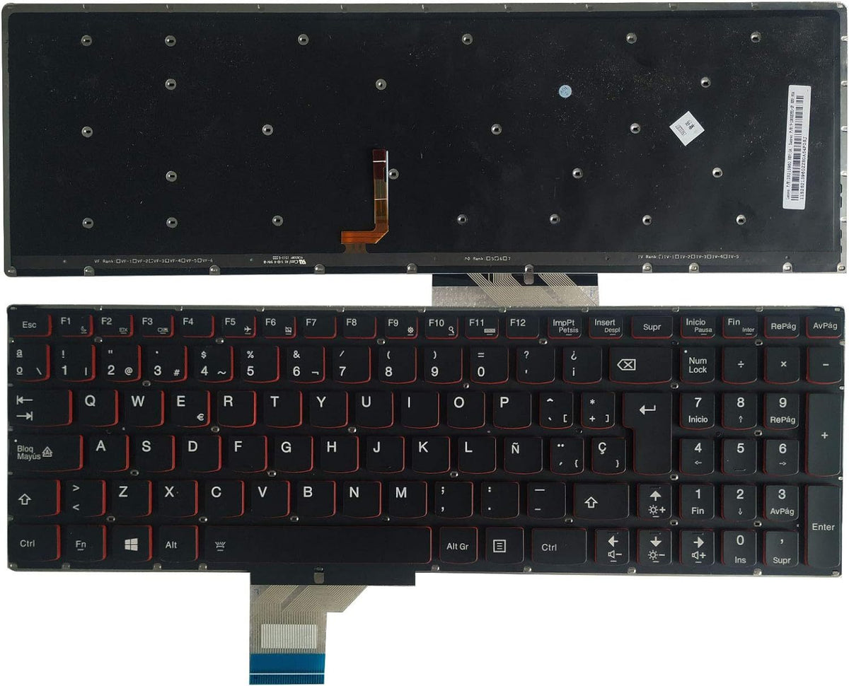 Y50-70 Laptop SP Keyboard Replacement Backlit Notebook Keyboard for Y50 Y70-70 20349 80EJ Electronics Repair — image 4