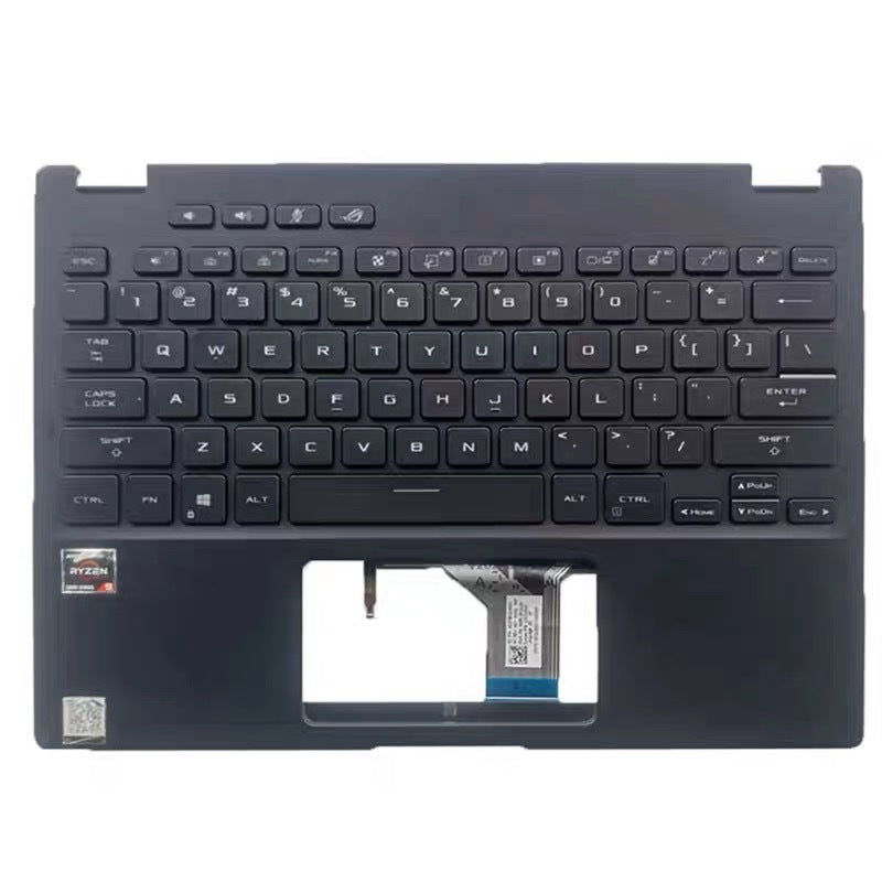 G13 GV301/GV310Q Laptop Replacement Parts - Keyboard and Palm Rest Cover US/BR/RU/SP Layout — image 2
