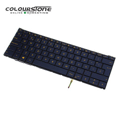 UX390 SP Layout Backlit Plastic Notebook Keyboard for 3 UX390U/UX390UA/UX390UAK Dark Blue — image 3
