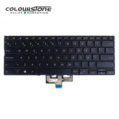 Replacement Laptop Keyboard for 14 UX433 UX433FA UX433FN Deluxe14 Black Spanish Notebook Keyboard with Backlight — image 2