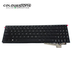 X570 SP Laptop Keyboard for X570U X570UD X570Z X570ZD X570D YX570 FX570 F5700 Spanish Backlit Black Plastic KBHSX571-C — image 2