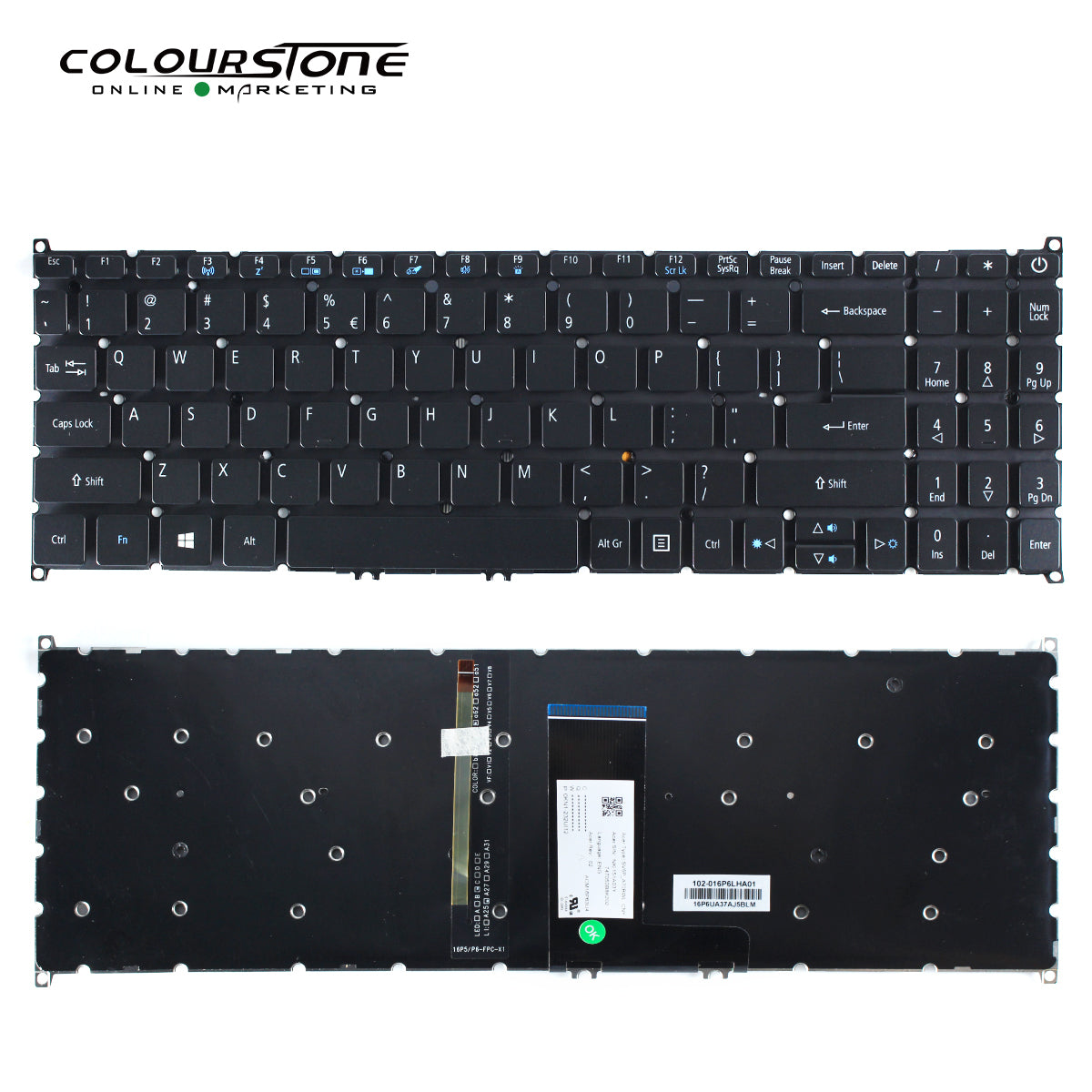 US Layout Backlit Keyboard for 3 SF315-41 SF315-52G SF315-54G Notebook SF315 English Laptop Keyboard LED Lighting — image 2