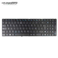 K52 Series Black Latin Spanish Keyboard with Black Frame Electronics Repair Part for K52JB K52Jc K52Je K52JK Models — image 2