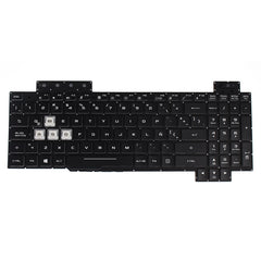 Replacement Laptop Keyboard for Gaming FX505D FX504GM FX705D FX80 FX86 Spanish notebook Teclado with RGB Backlit — image 1