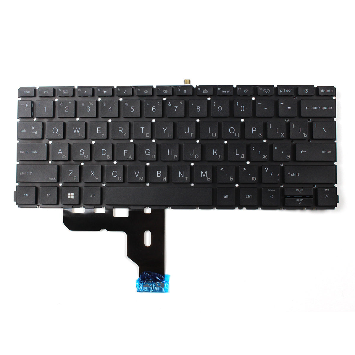 Replacement Russian Laptop Keyboard With Backlight for 430 G8 435 G7 435 G8 Black RU Notebook Keyboard — image 1
