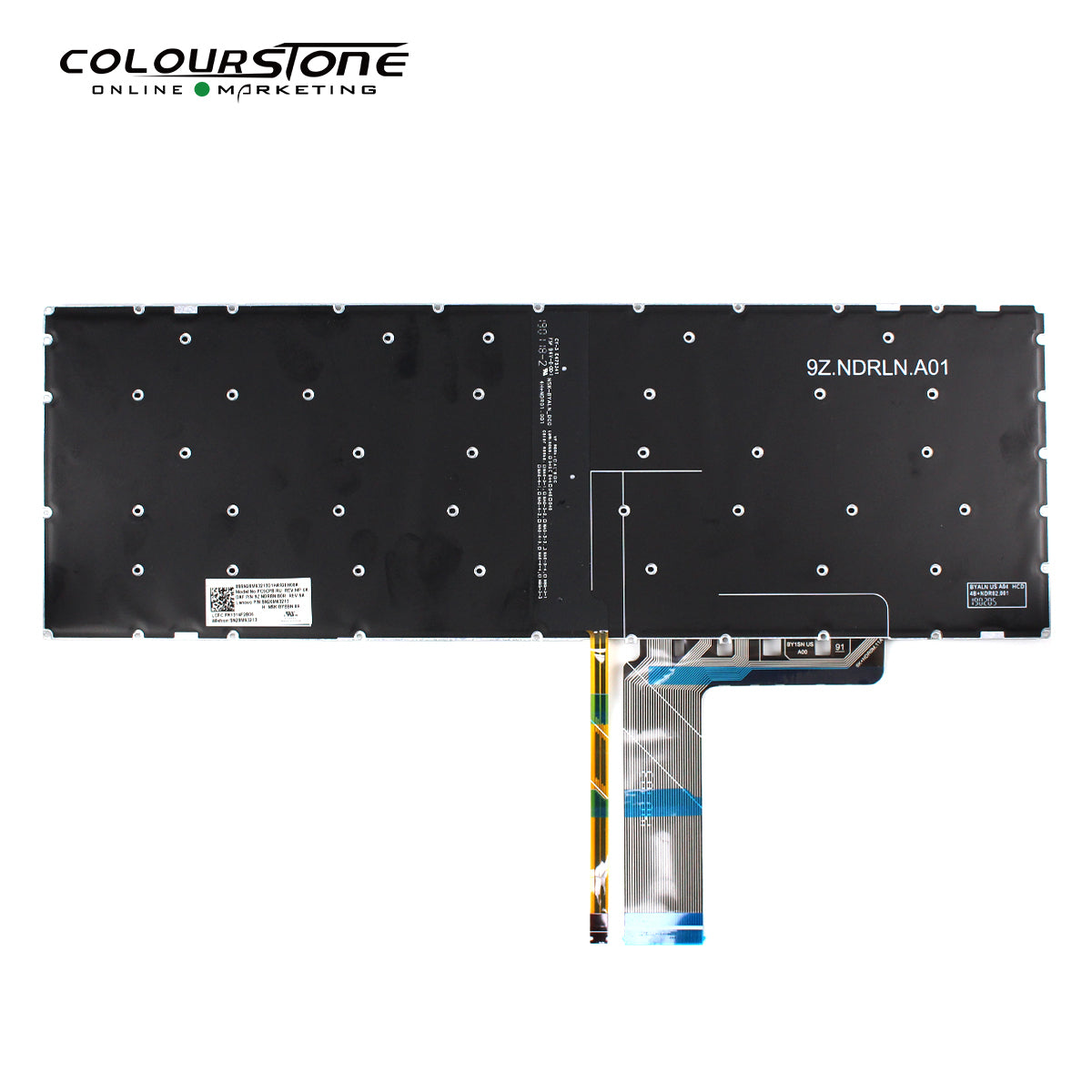Keyboard For 320-15 320-15AST 320-15IKB 320-15ISK RU Laptop Replacement Keyboard With Backlight — image 2
