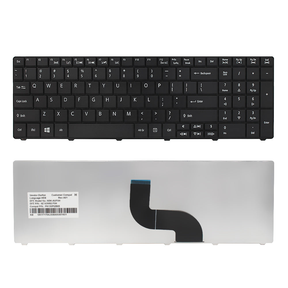 Replacement Laptop Keyboard FOR E1-521 E1-531 E1-531G E1-571 E1-571G US KEYBOARD — image 1