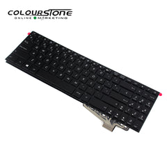 X570 SP Laptop Keyboard for X570U X570UD X570Z X570ZD X570D YX570 FX570 F5700 Spanish Backlit Black Plastic KBHSX571-C — image 4
