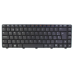 N4010 Spanish Laptop Keyboard for 14R N4010 M4010 N4020 N4030 N5030 M5030 SP Layout Black Plastic — image 1