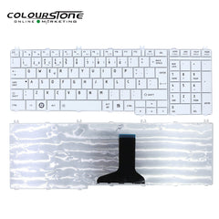 C650 PT Layout Plastic Laptop Keyboard Replacement for C650 C650D C655 C655D C660 C665 L650 White — image 1
