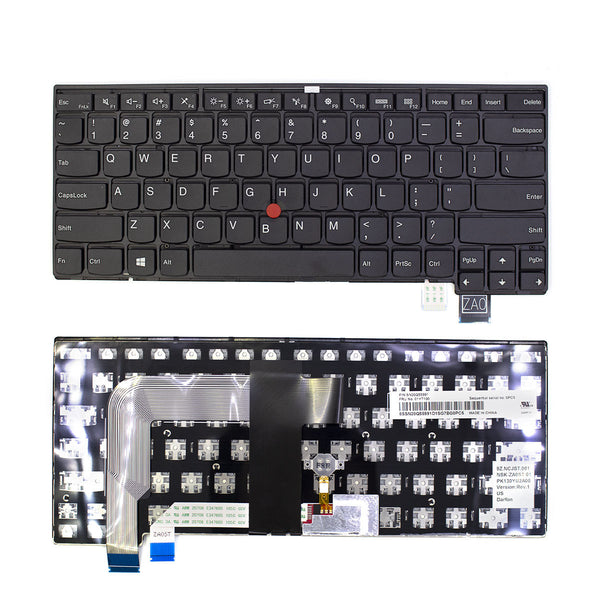 01AV040 US Backlit Laptop Keyboard