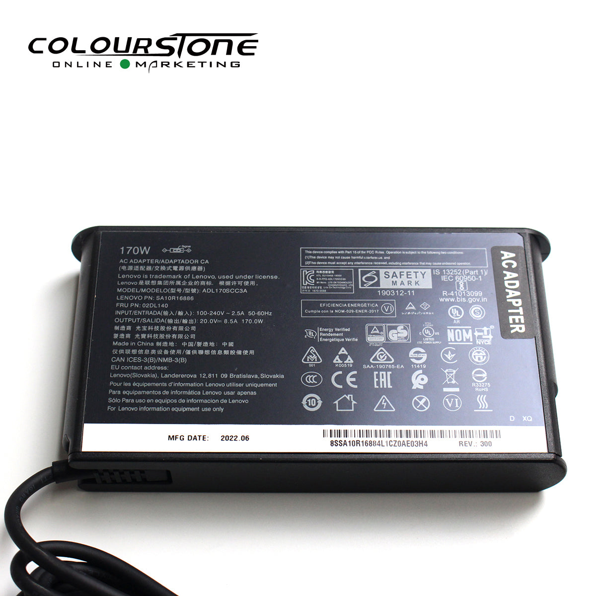 ADL170SDC3A Laptop Power Adapter 170W — image 3