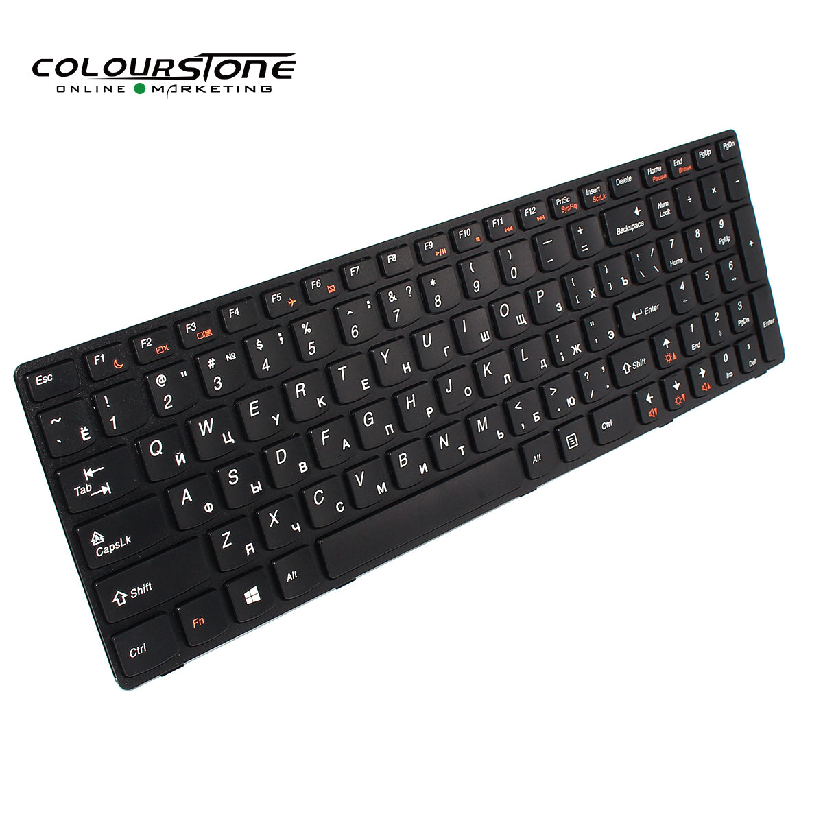 Replacement Backlit Laptop Keyboard Multimedia Keys RU Layout Black for G580 G580A G585 Z580 Z585 — image 4