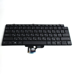 Backlit Black Plastic Keyboard with RU Layout for 7310/7310 2-in-1 Computer — image 2
