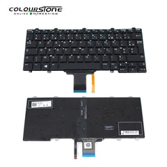 E7250 FR/US Plastic Laptop Keyboard Replacement for E7250/E5250/E5270/5250/7250 Models BT Wireless Internal Non-Backlit — image 1