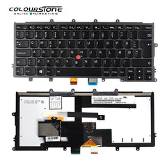 Replacement Laptop Keyboard for X240 X240s X250 X260 X270 Notebook EU Keyboard Backlit Black — image 1